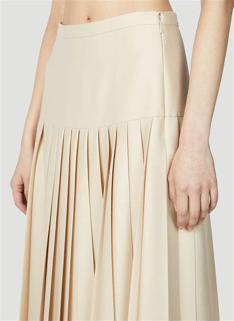 gucci wrap skirt|gucci pleated skirt.